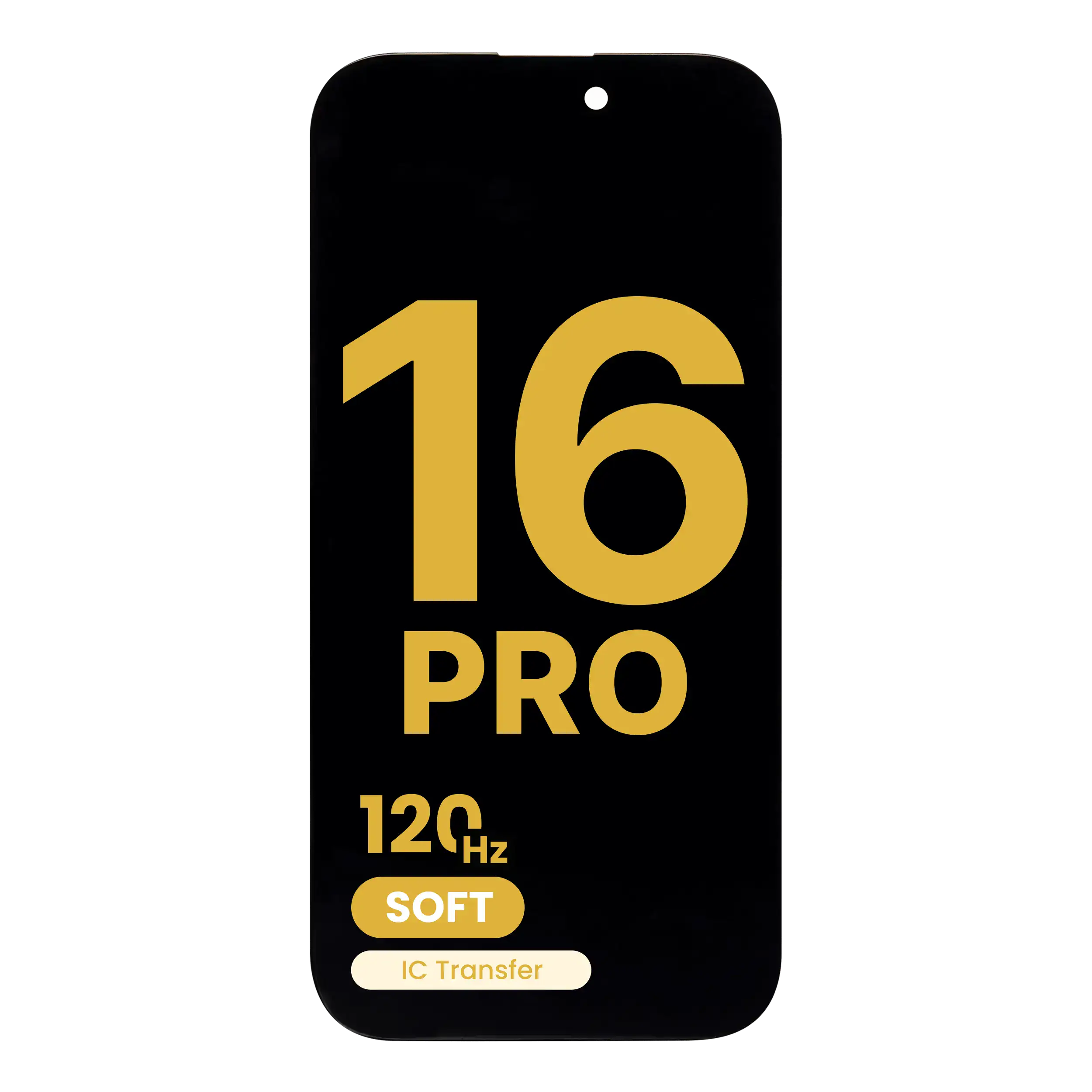OLED Assembly For iPhone 16 Pro (Assembled: Soft) (120HZ)