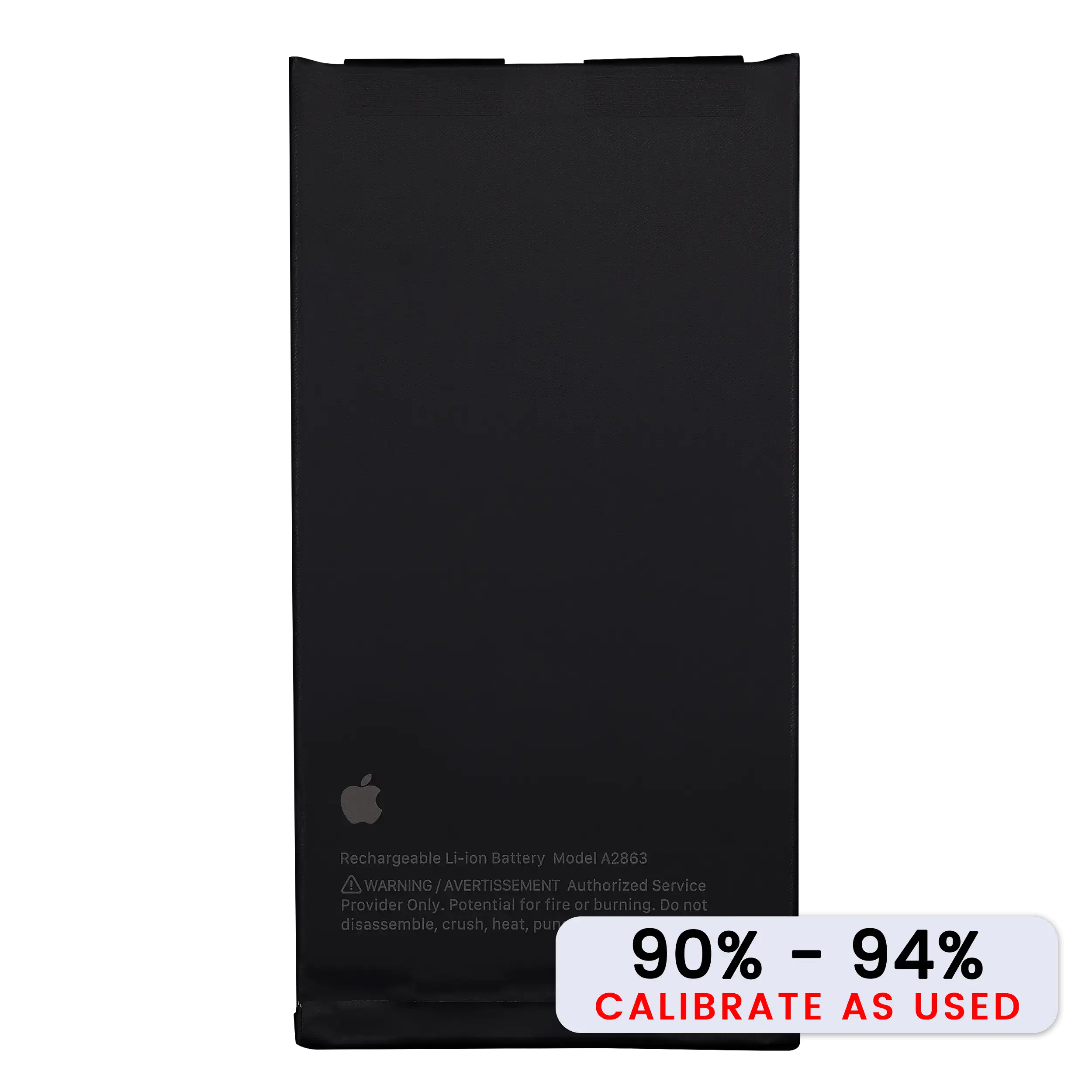 Replacement Battery for iPhone 14 (Used OEM Pull: Grade C / SOH 90% to 94%)