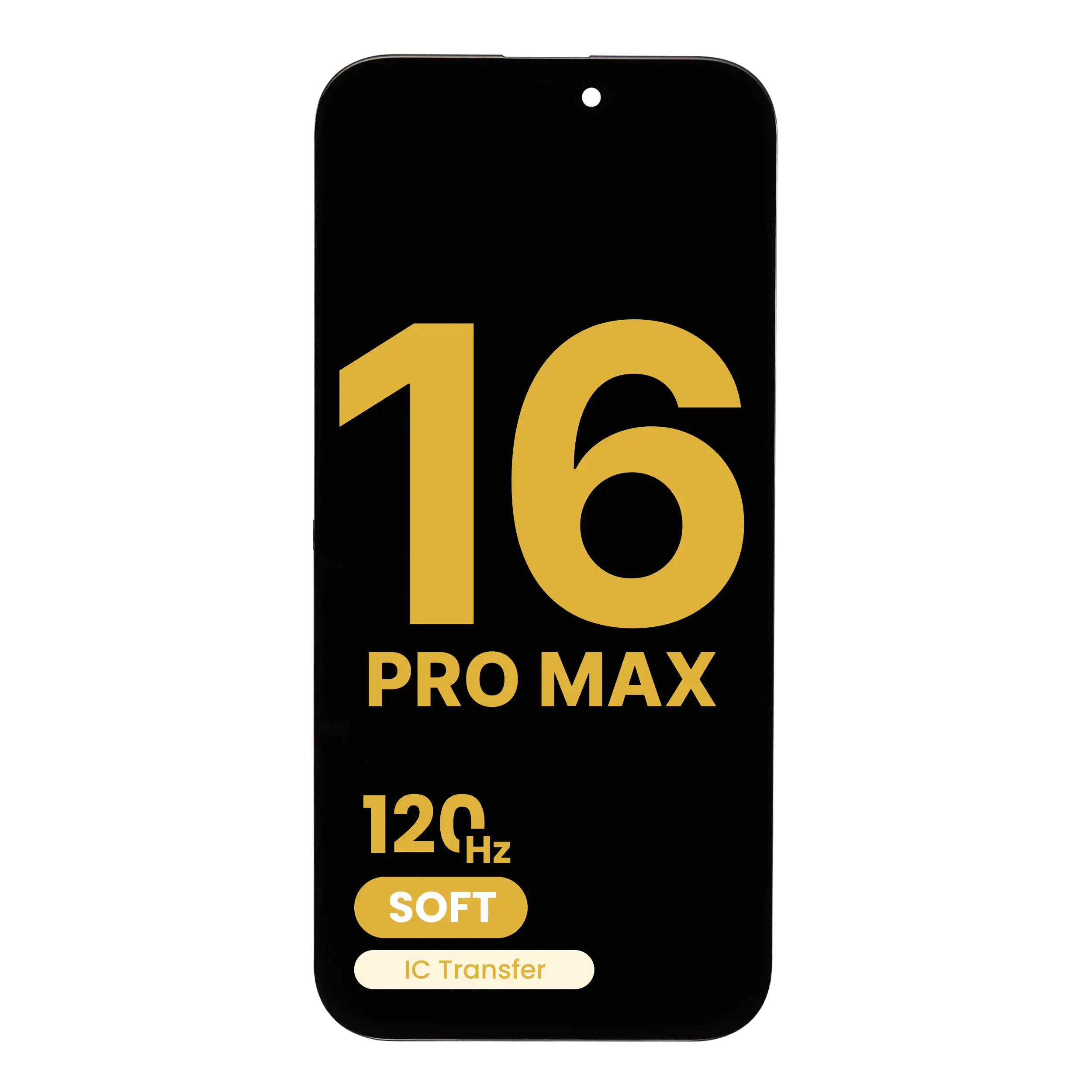 OLED Assembly For iPhone 16 Pro Max (Assembled: Soft) (120HZ)