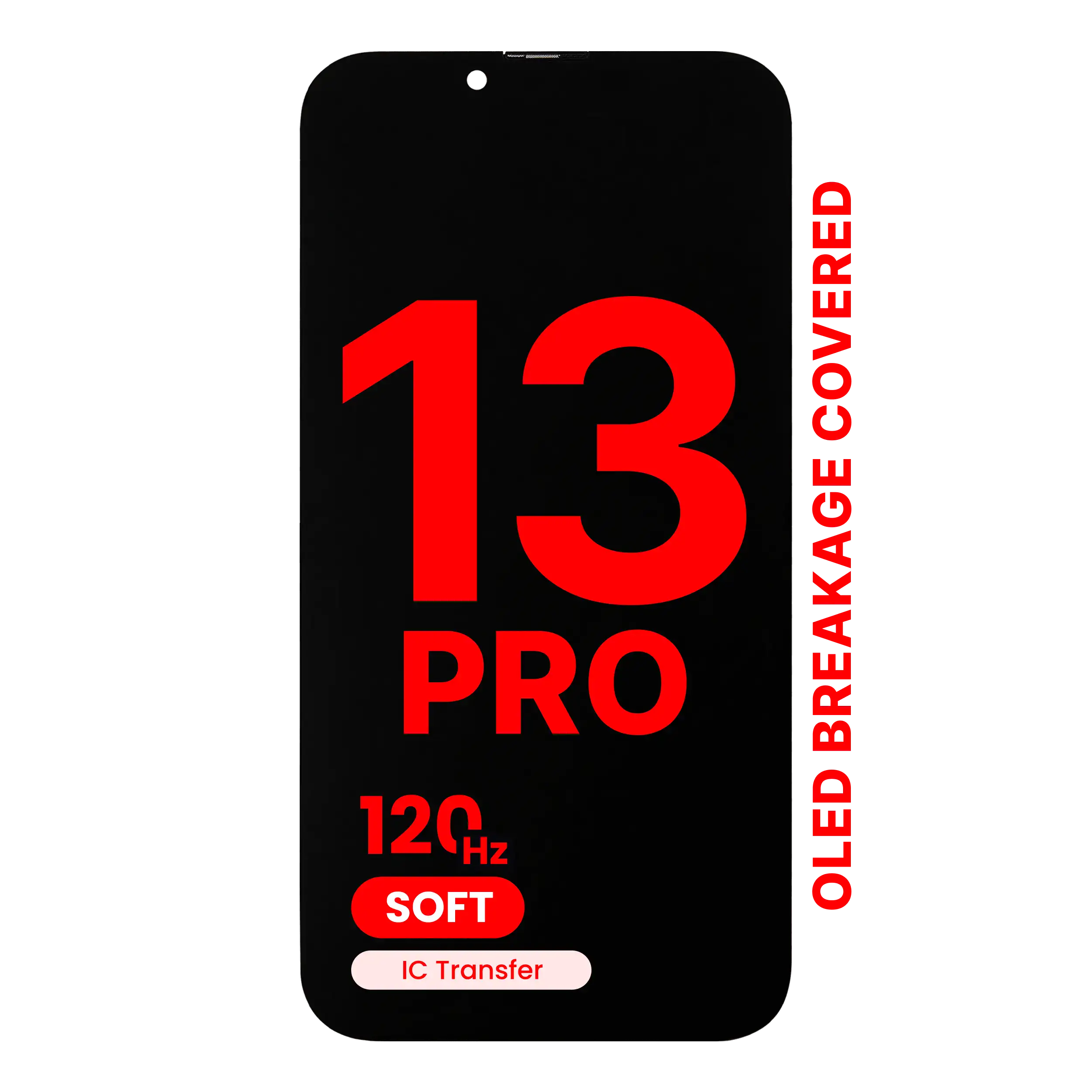 OLED Assembly For iPhone 13 Pro (Aftermarket Pro: XO7 Soft) (120HZ)