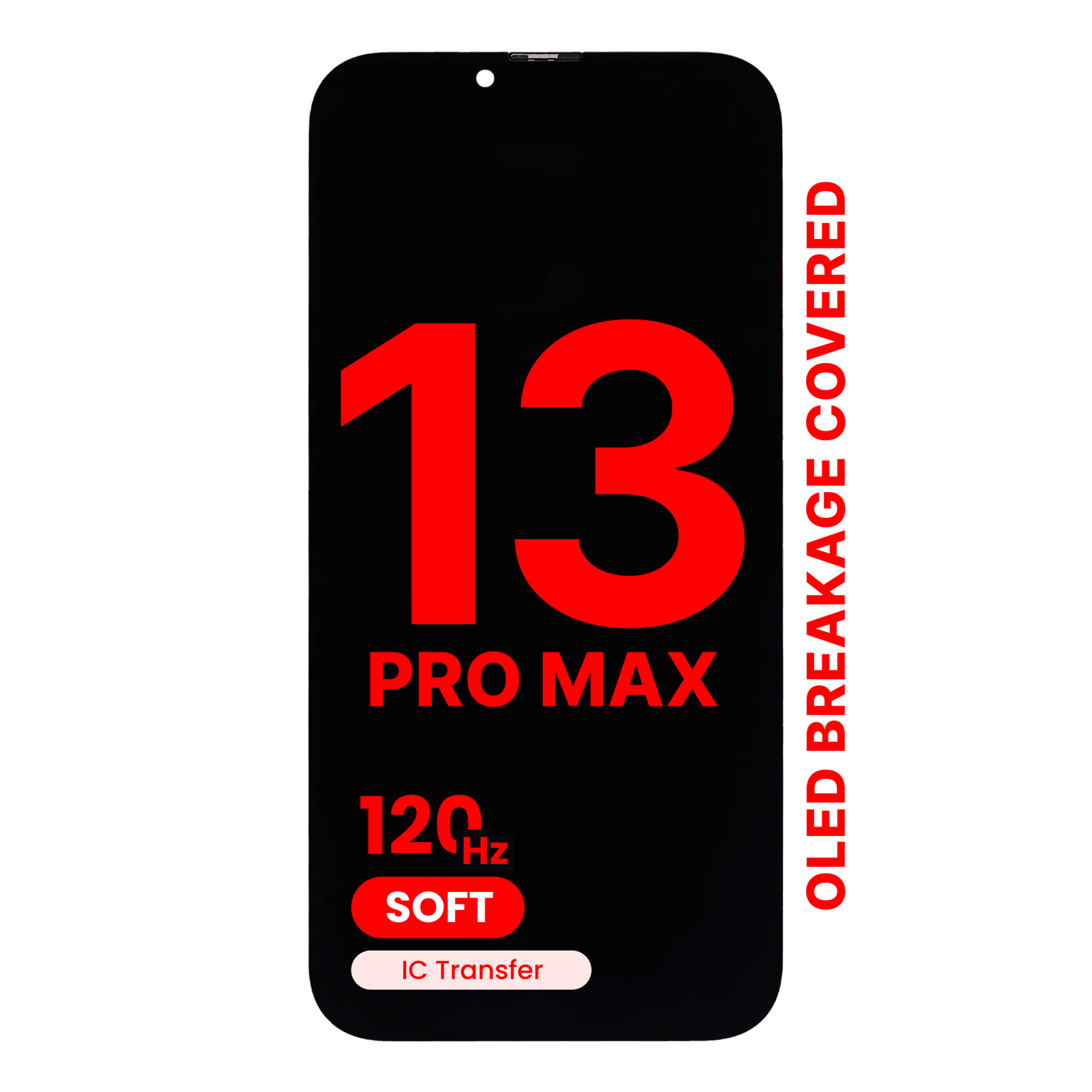 OLED Assembly For iPhone 13 Pro Max (Aftermarket Pro: XO7 Soft)