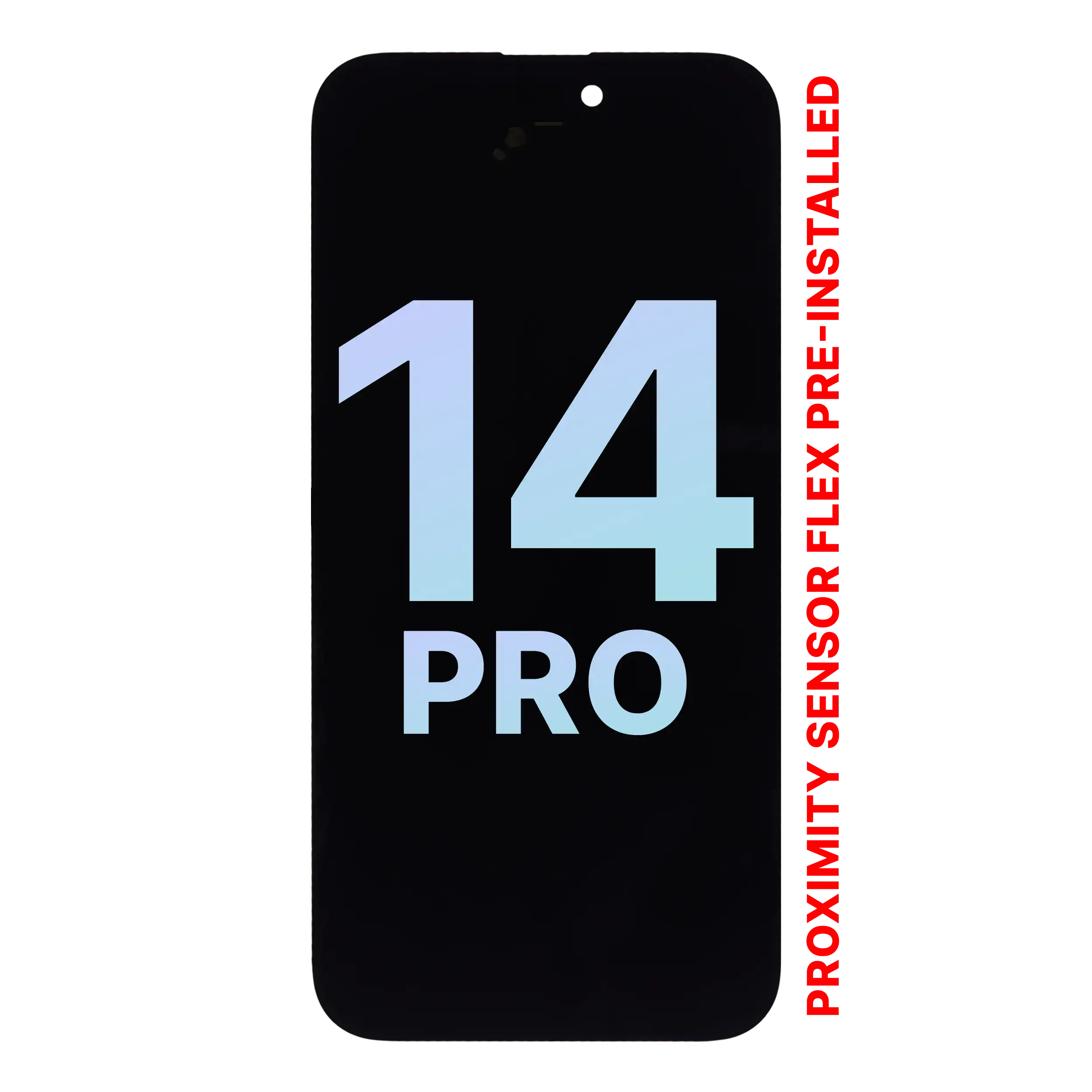 OLED Assembly With Proximity Sensor Flex Pre-Installed For iPhone 14 Pro (Service Pack)