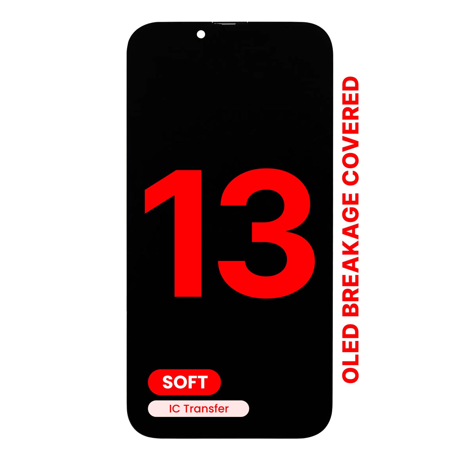 OLED Assembly For iPhone 13 (Aftermarket Pro: XO7 Soft)