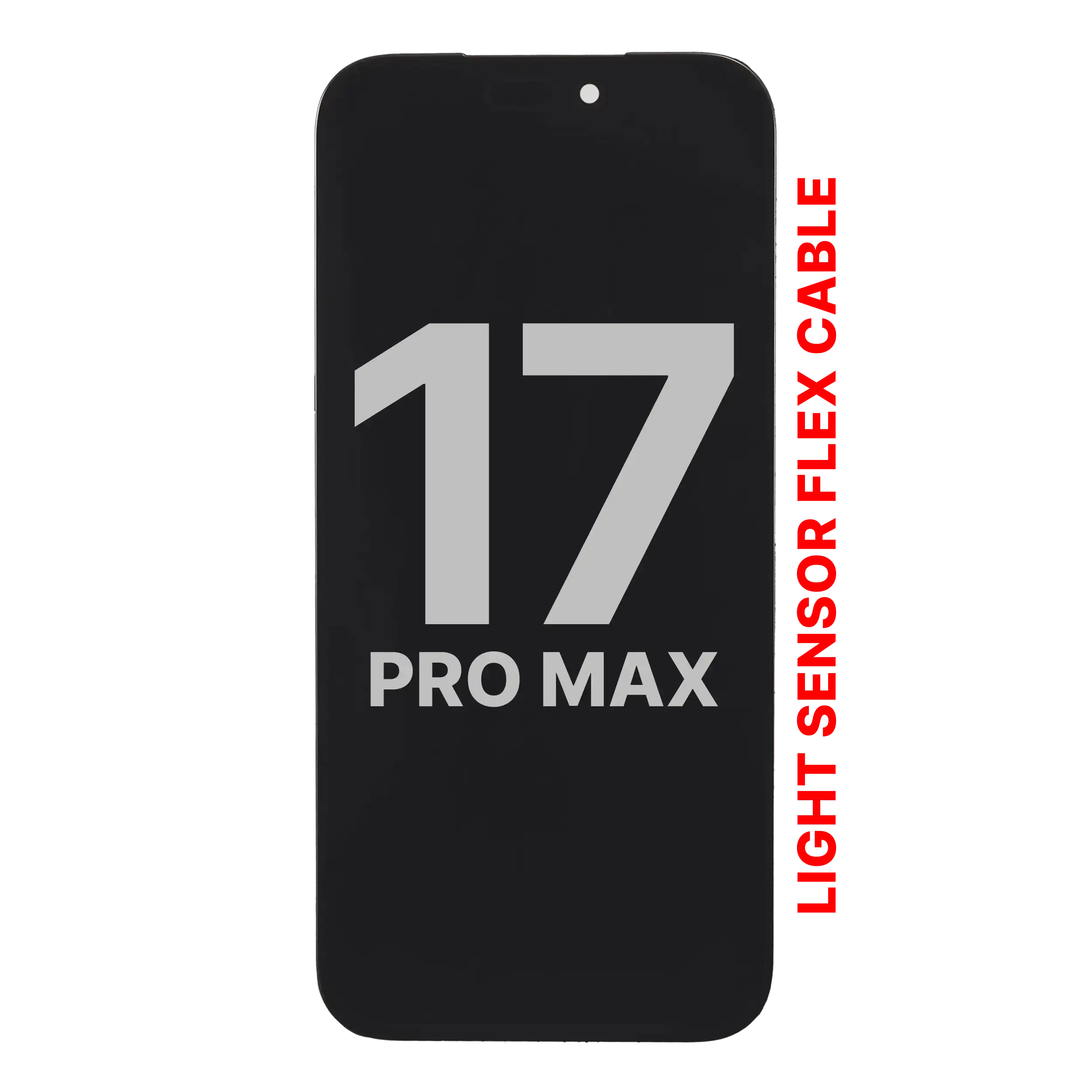 OLED Assembly Compatible For iPhone 17 Pro Max With Light Sensor Flex Cable (Used OEM Pull: Grade A)