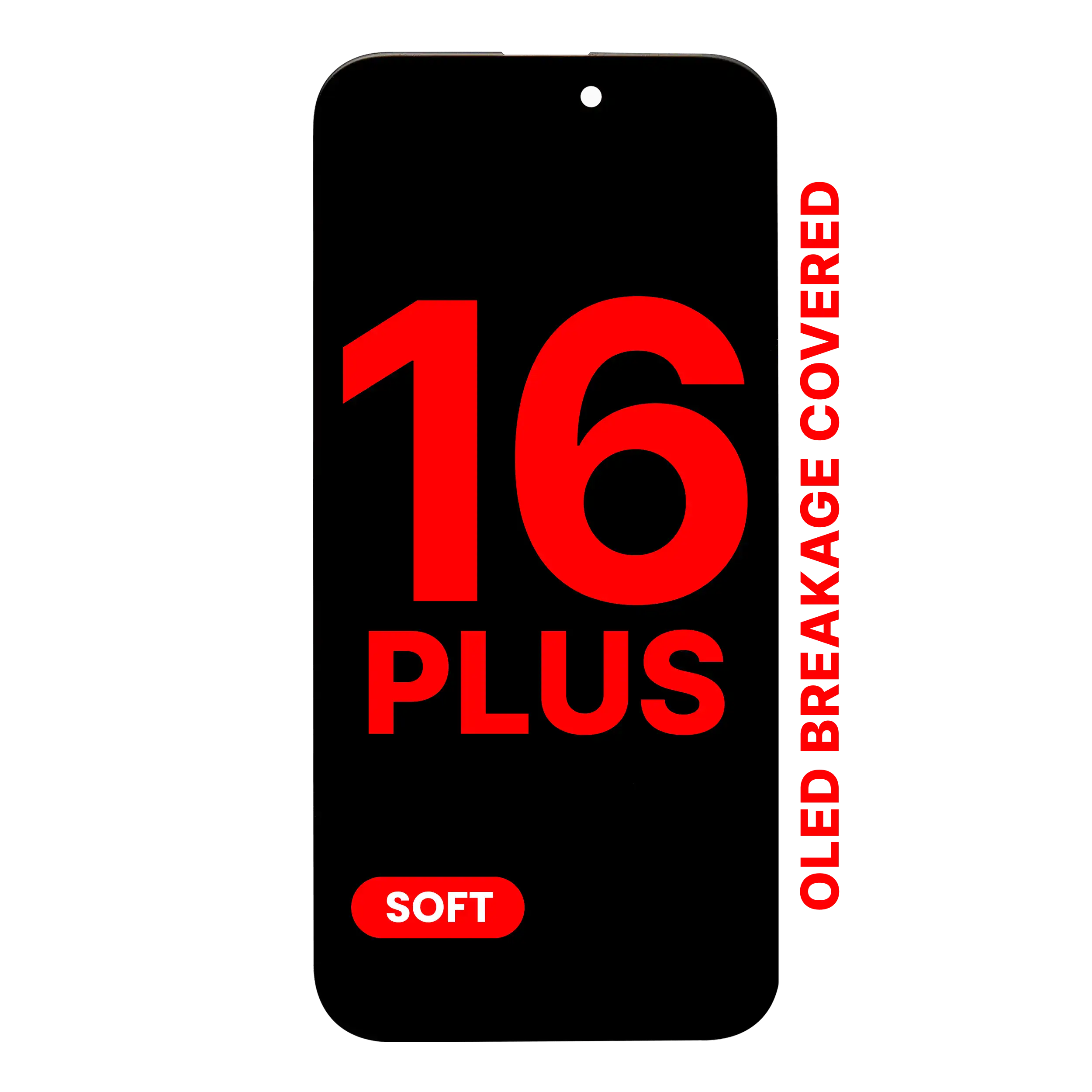 OLED Assembly For iPhone 16 Plus (Aftermarket Pro: XO7 Soft)