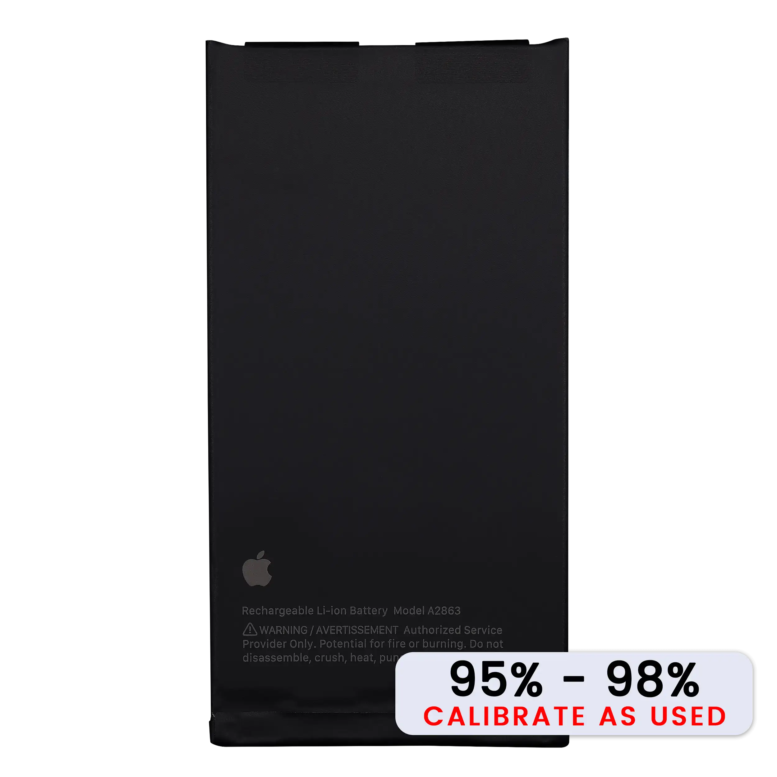 Replacement Battery for iPhone 14 (Used OEM Pull: Grade B / SOH 95% to 98%)