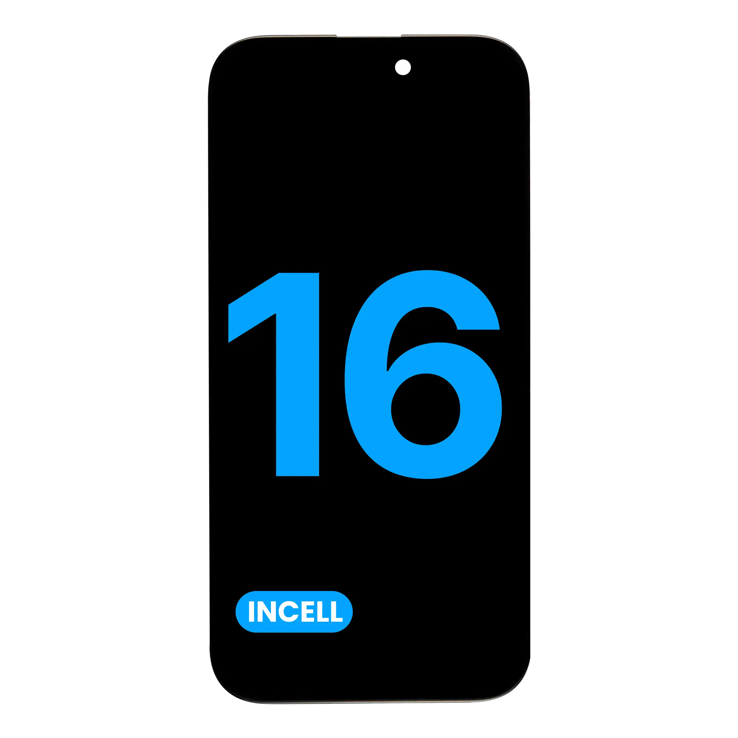 LCD Assembly For iPhone 16 (Aftermarket :AQ7 / Incell)