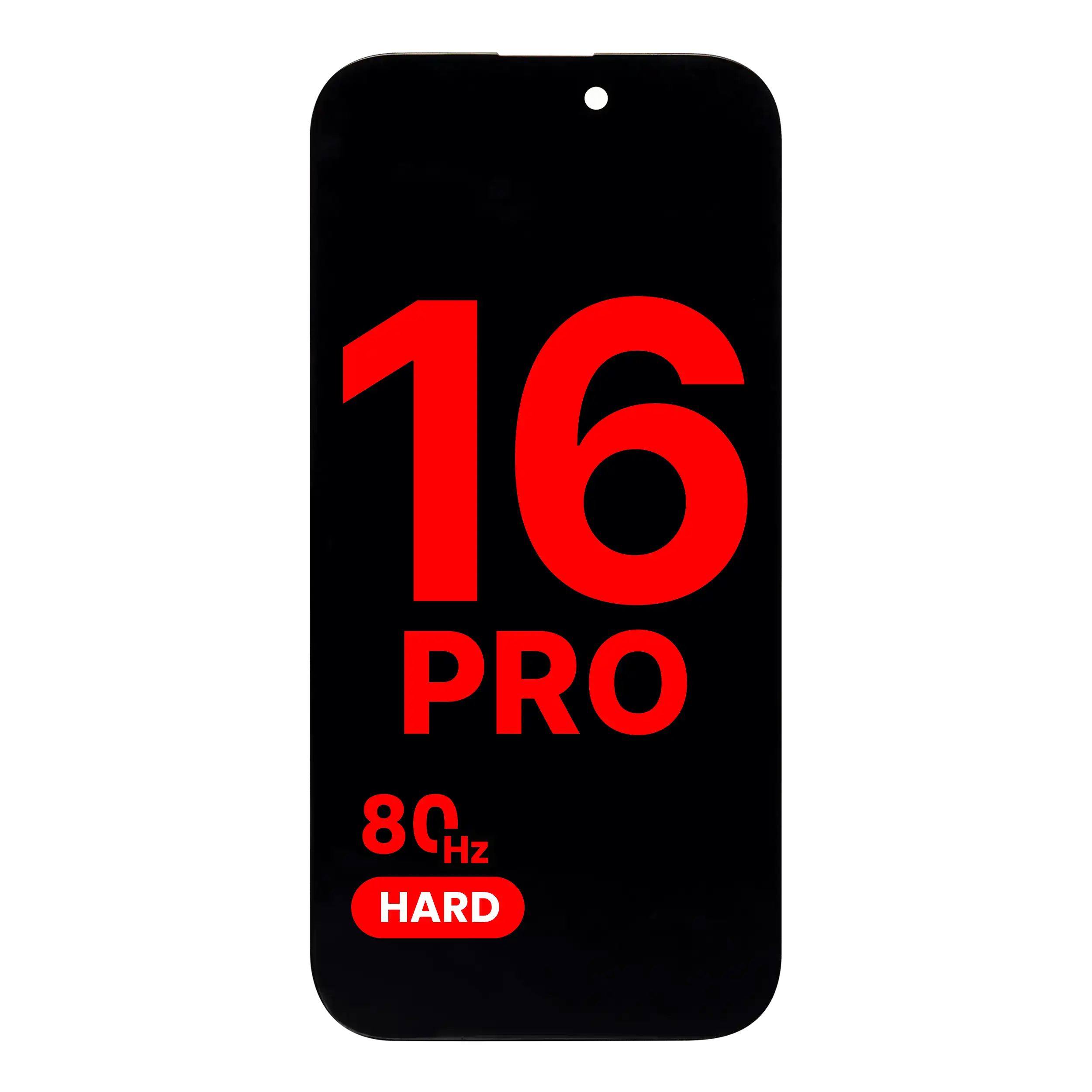 OLED Assembly For iPhone 16 Pro (Aftermarket Plus: Hard) (80Hz)