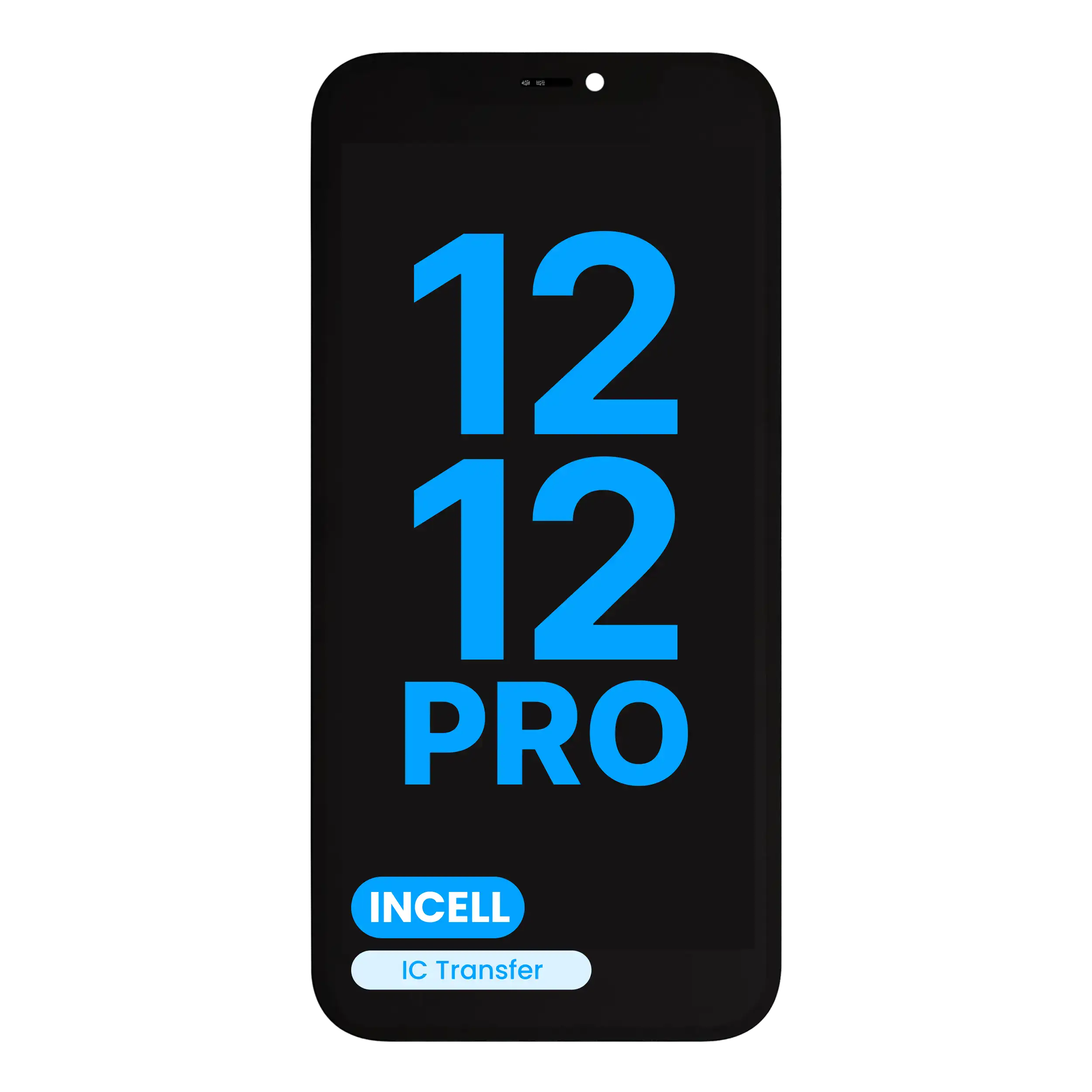 LCD Assembly For iPhone 12 / 12 Pro (Aftermarket / Incell)