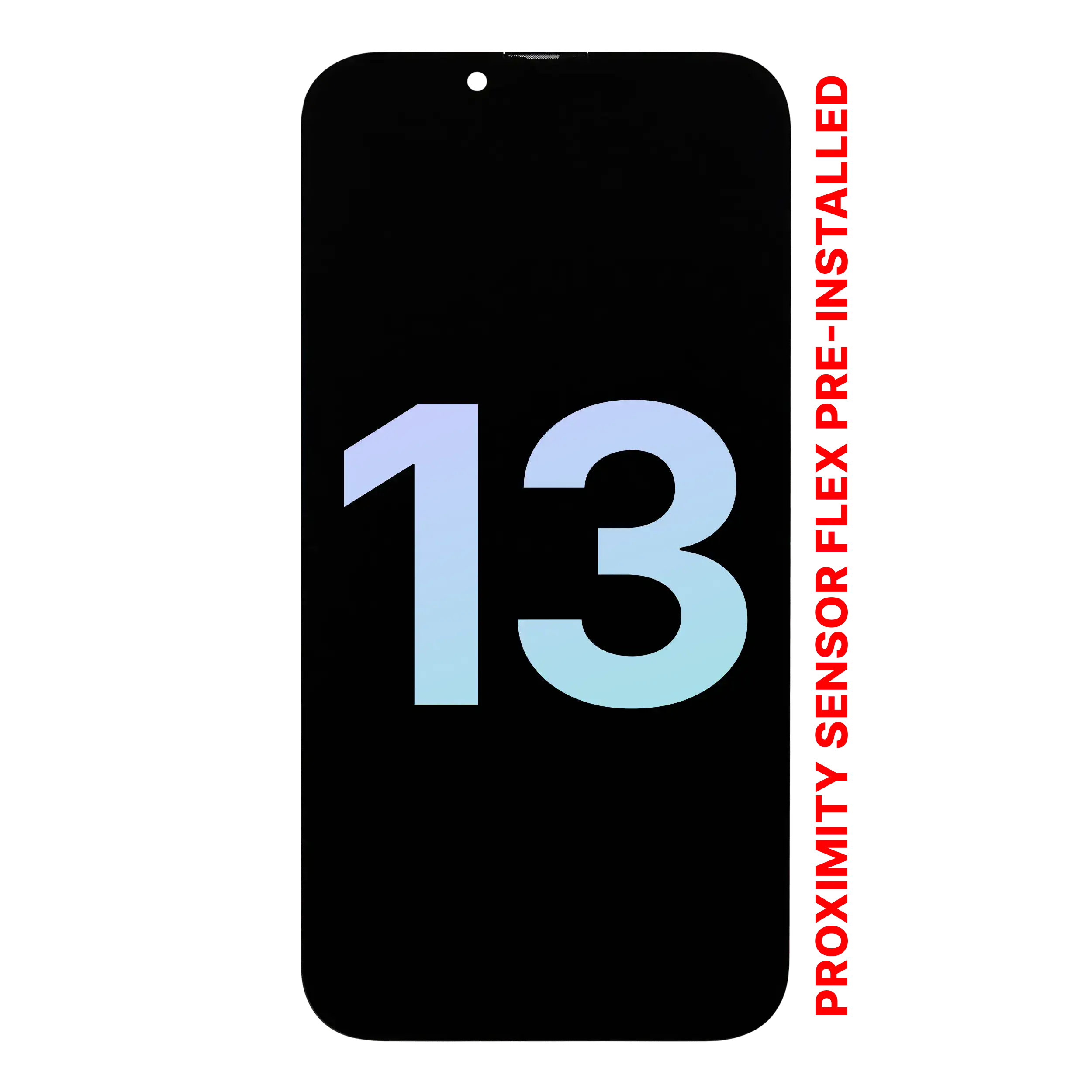 OLED Assembly With Proximity Sensor Flex Pre-Installed For iPhone 13 (Service Pack)