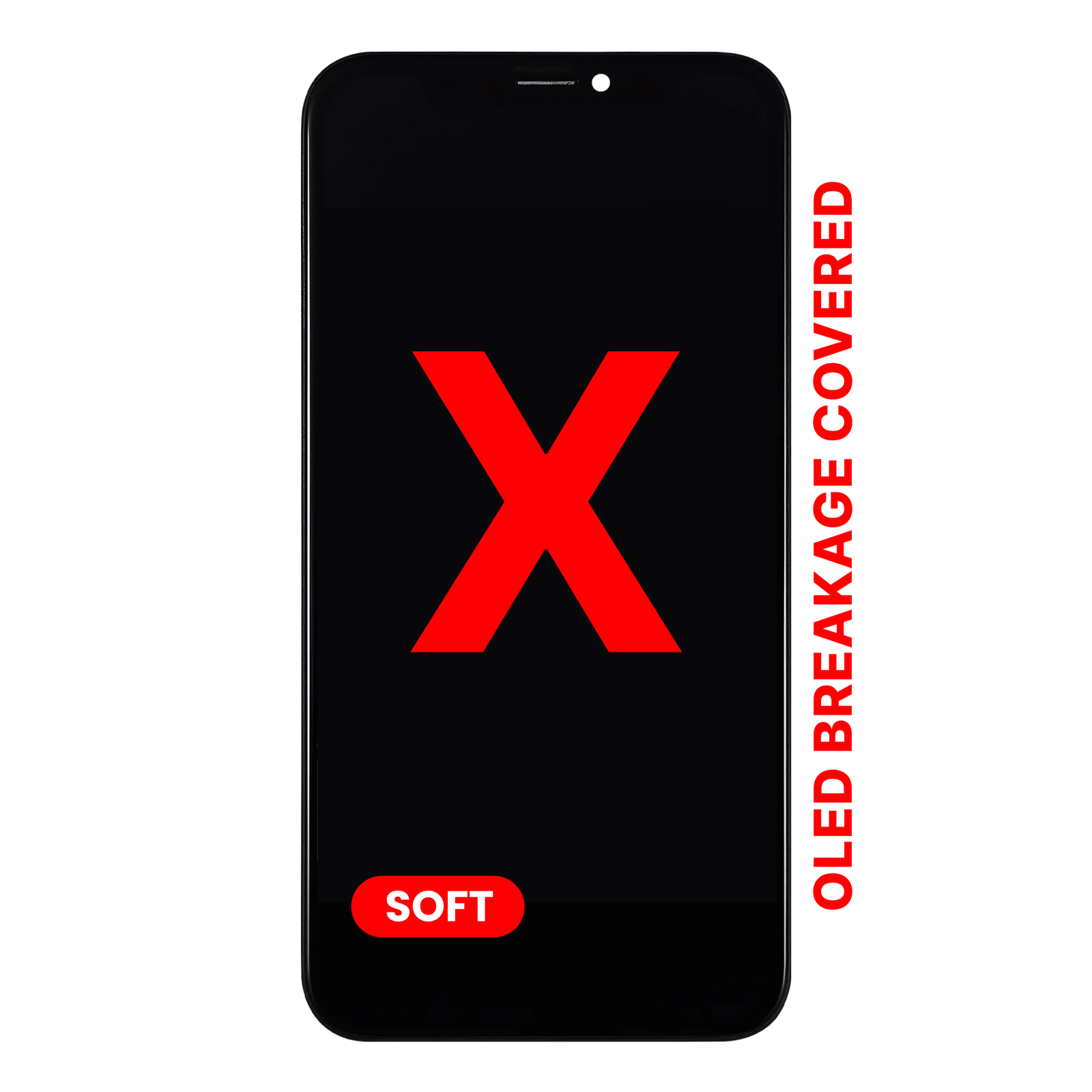 OLED Assembly For iPhone X (Aftermarket Pro: XO7 Soft)