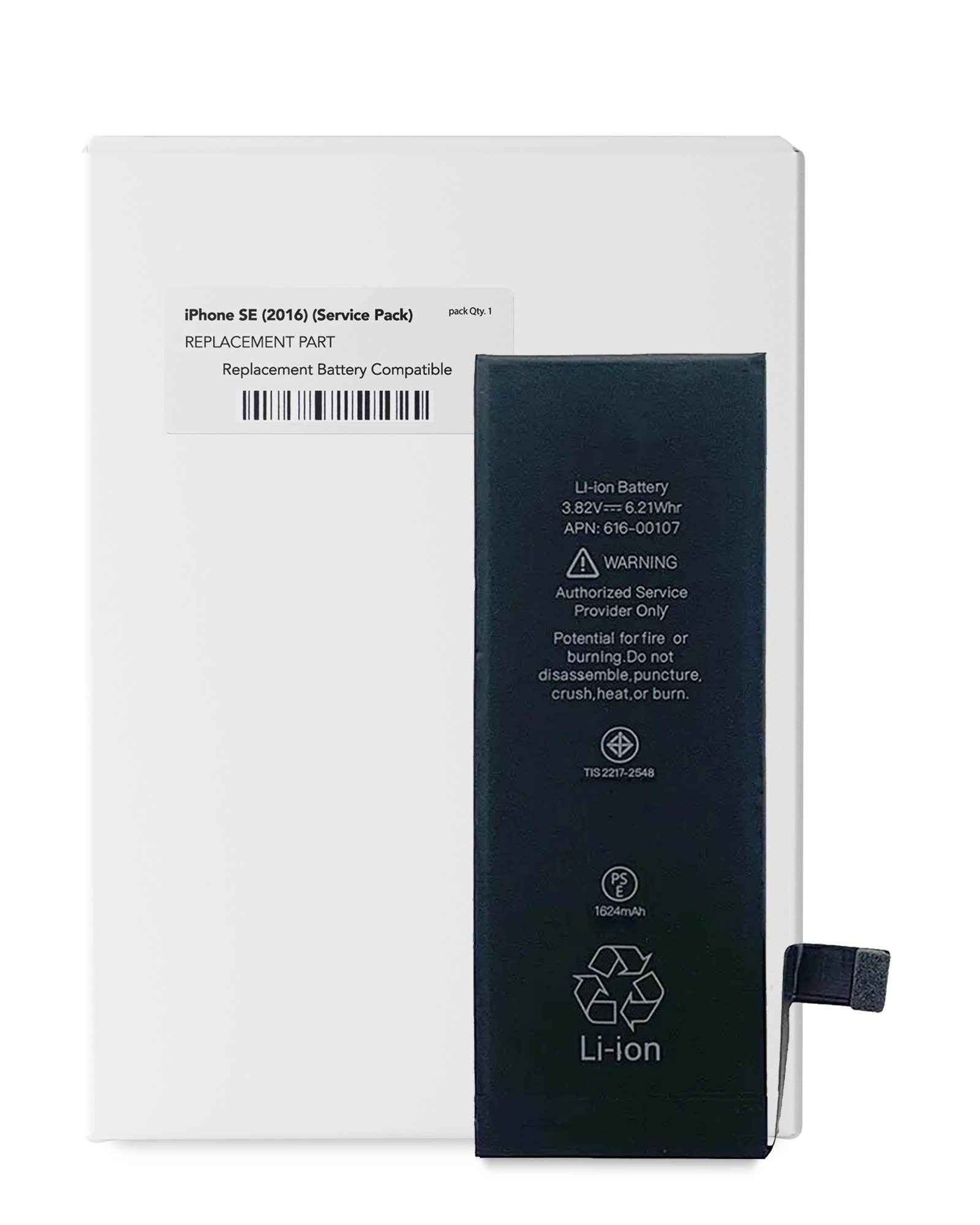 Replacement Battery For iPhone SE (2016) (Service Pack)