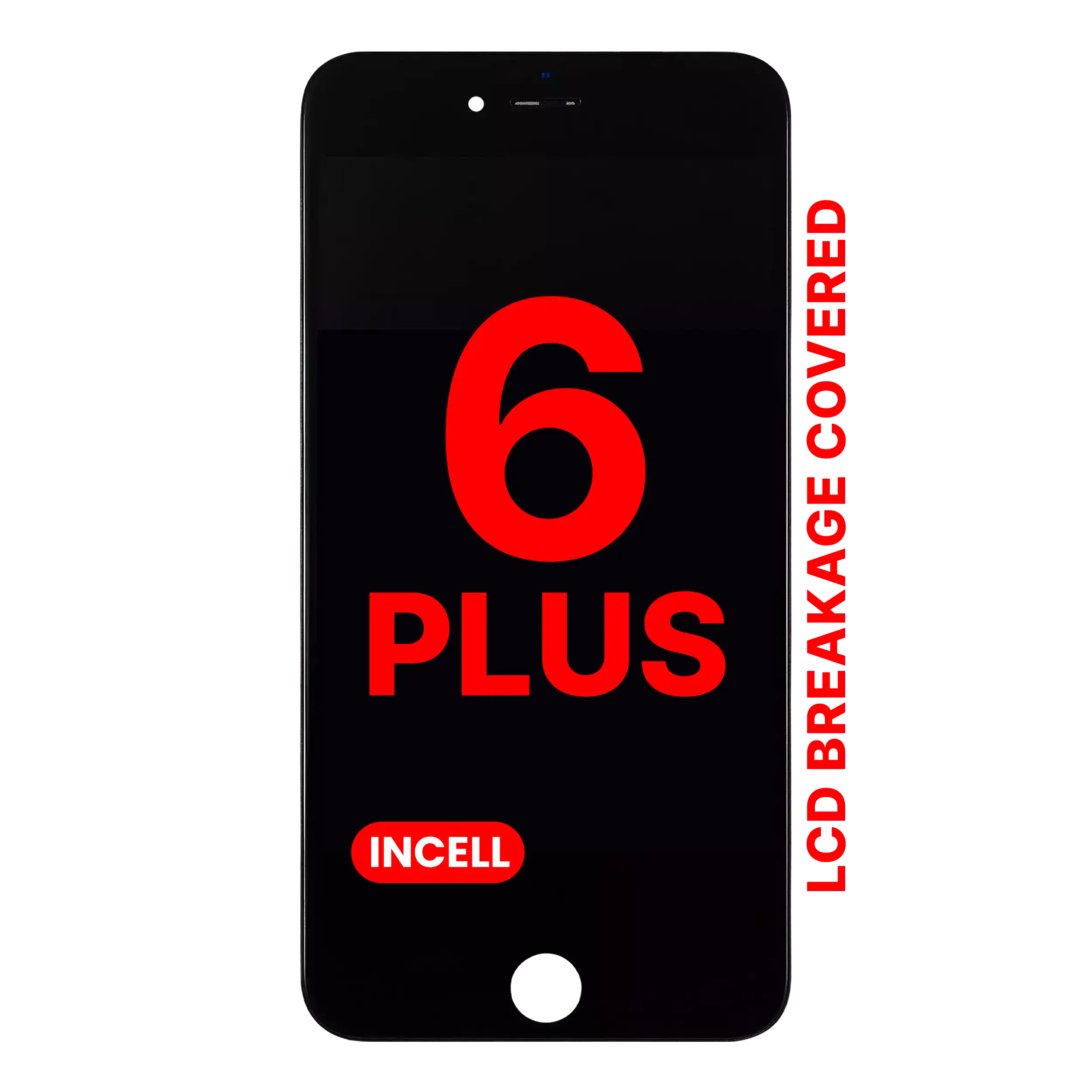 LCD Assembly For iPhone 6 Plus (Aftermarket Pro: XO7 Incell) (Black)