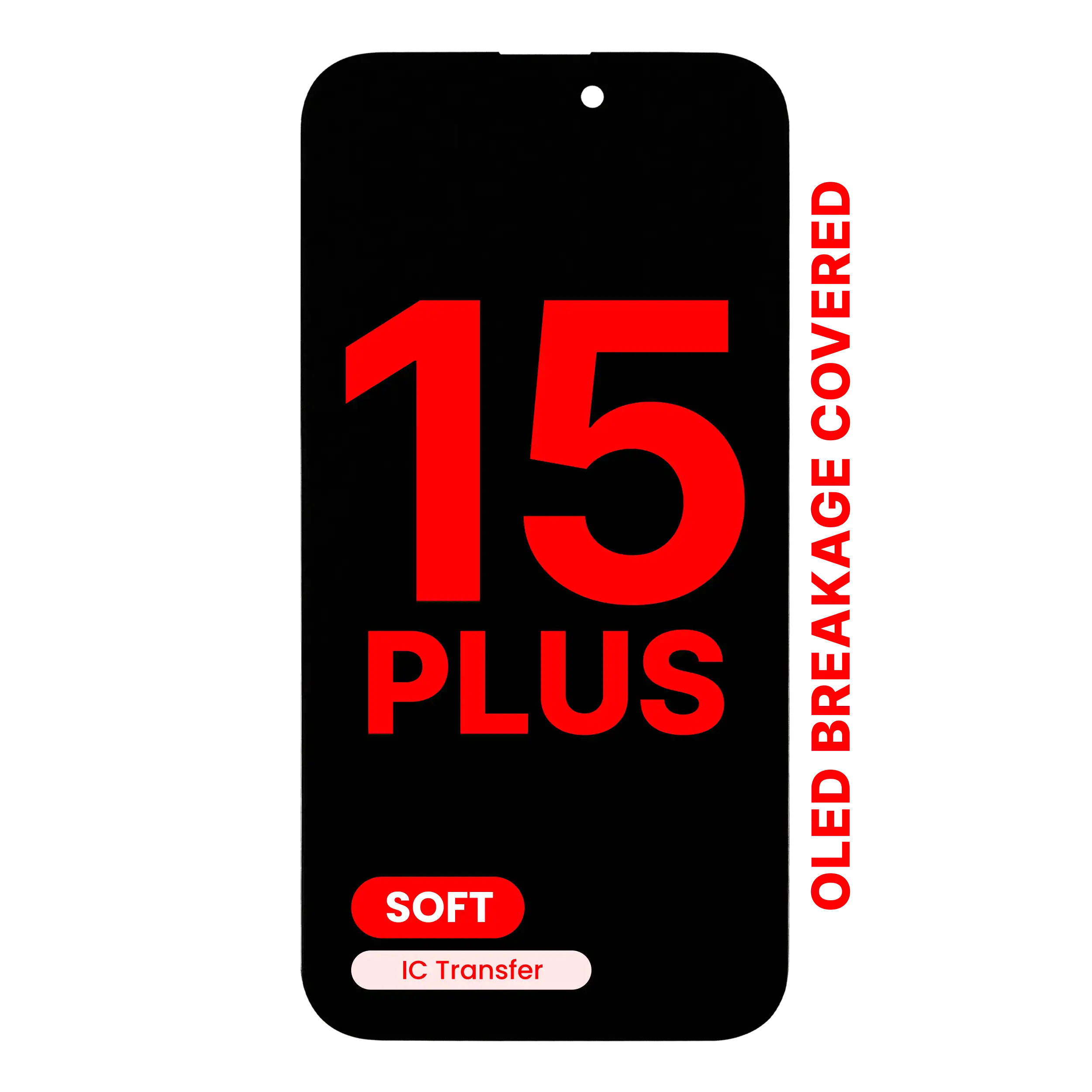 OLED Assembly For iPhone 15 Plus (Aftermarket Pro: XO7 Soft)