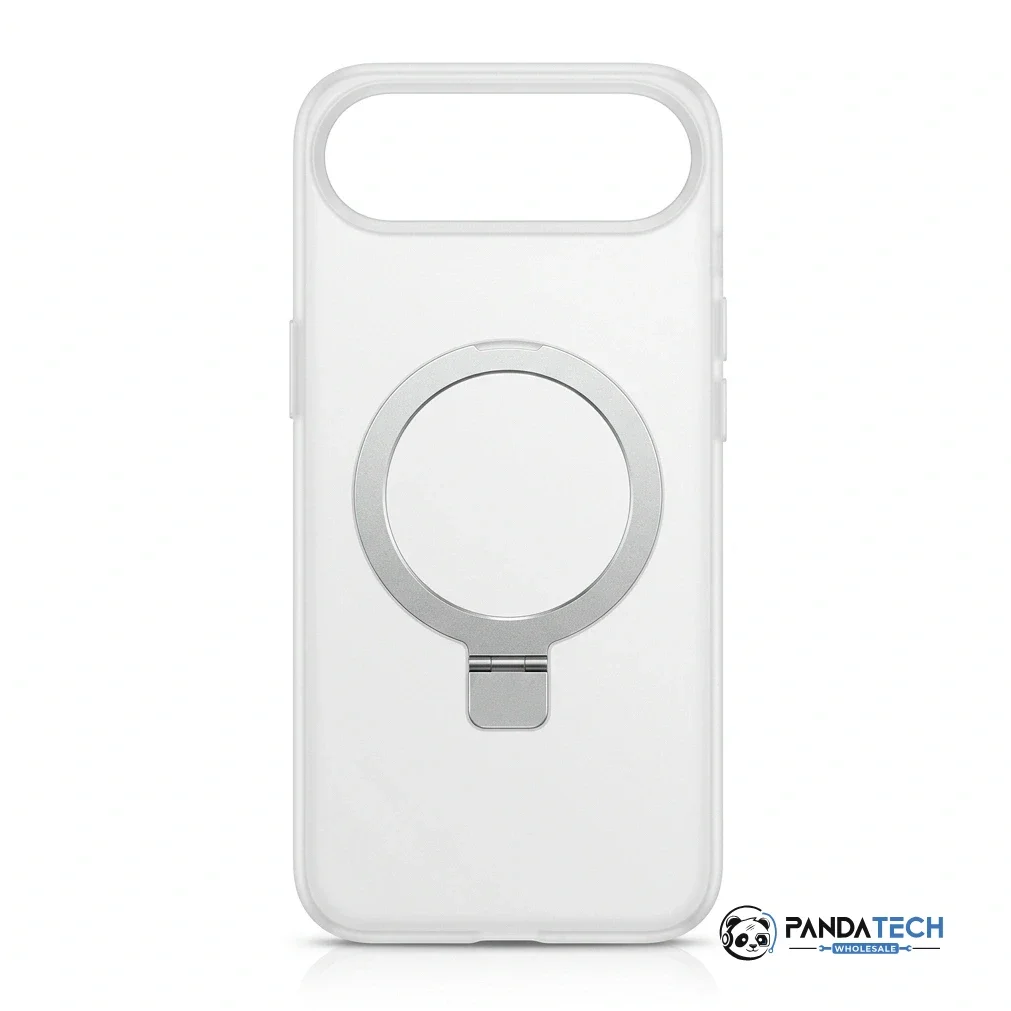 Arctic Frost Magnetic Ring Stand Case for iPhone Air